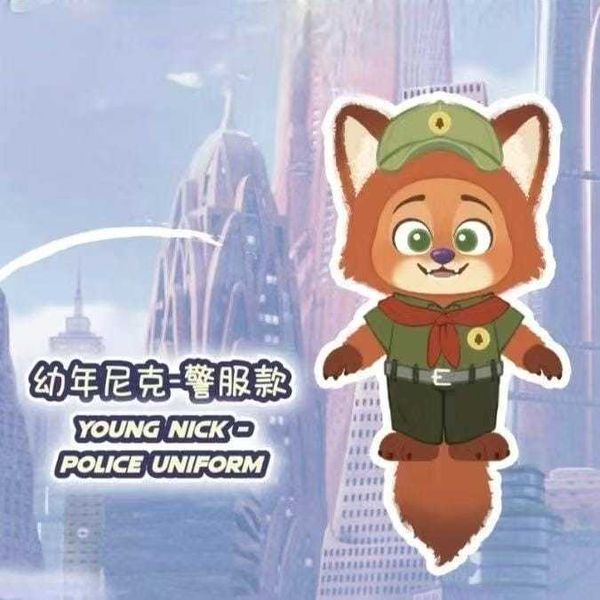 迪士尼 瘋狂動物城 經典 系列 1.0｜TOPTOY｜搪膠 盲盒 毛絨 公仔 掛件 擺件 收藏｜嗨寶好選物