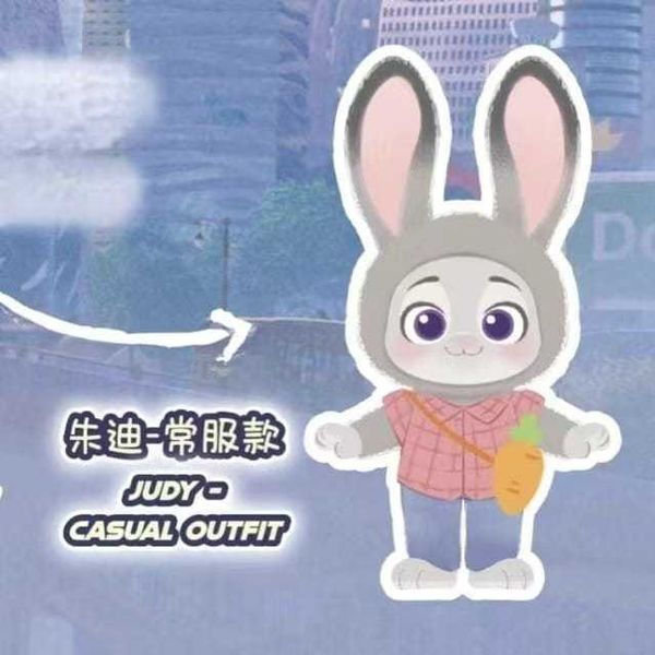 迪士尼 瘋狂動物城 經典 系列 1.0｜TOPTOY｜搪膠 盲盒 毛絨 公仔 掛件 擺件 收藏｜嗨寶好選物