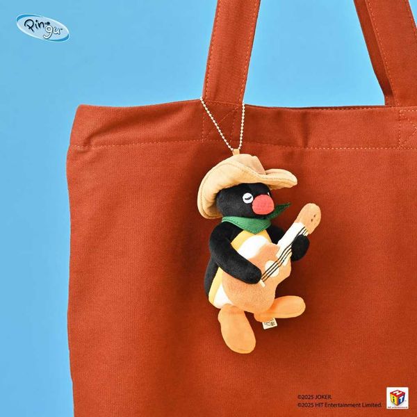 Pingu 企鵝家族 音樂系列｜山莫｜毛絨 公仔 掛件 鑰匙扣 吊飾 小玩偶 可愛 收藏 禮物 周邊｜嗨寶好選物