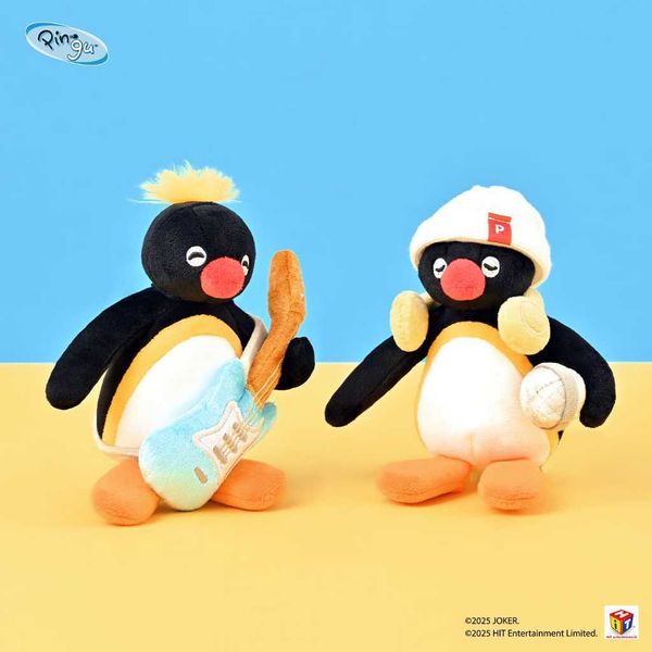 Pingu 企鵝家族 音樂系列｜山莫｜毛絨 公仔 掛件 鑰匙扣 吊飾 小玩偶 可愛 收藏 禮物 周邊｜嗨寶好選物