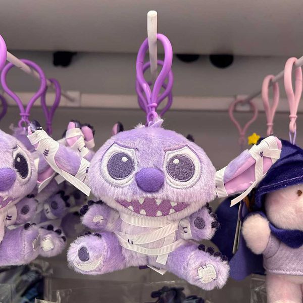 迪士尼 淘氣系列 斗篷小熊維尼 綁帶史迪奇｜miniso｜皮傑 毛絨 公仔 掛件 吊飾 可愛 周邊｜嗨寶好選物