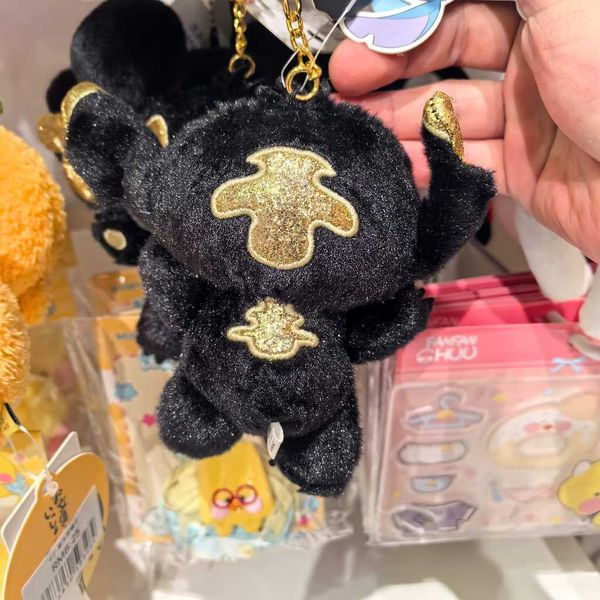 迪士尼 史迪奇 黑金系列｜MINISO ｜毛絨 掛飾 公仔 可愛 收藏 送女生 生日禮物｜嗨寶好選物