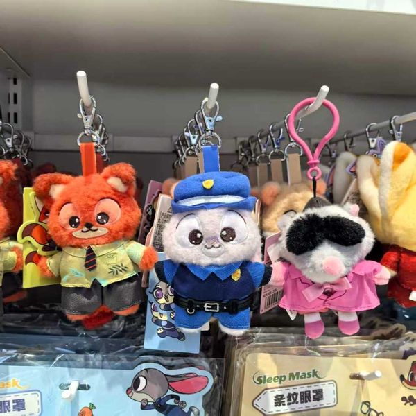 迪士尼 動物方程式 朱迪 尼克 毛絨掛件｜MINISO｜公仔 可愛 收藏 送女生 生日禮物｜嗨寶好選物