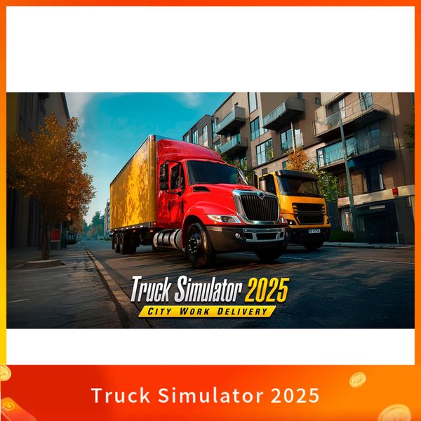 Truck Simulator 2025  City Work Delivery