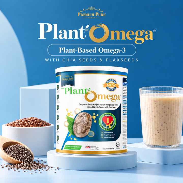 Plant Omega Premium Product Display