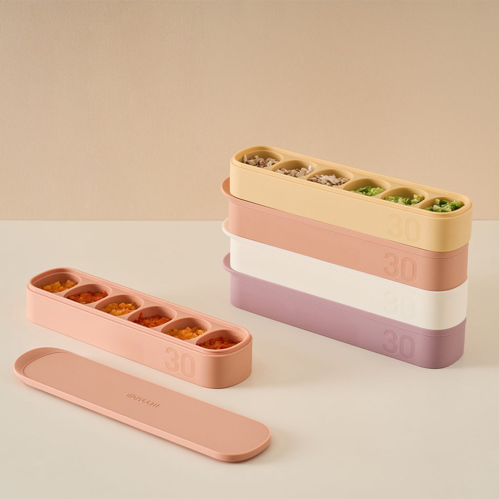雙層密封白金矽膠副食品分裝盒_形象02