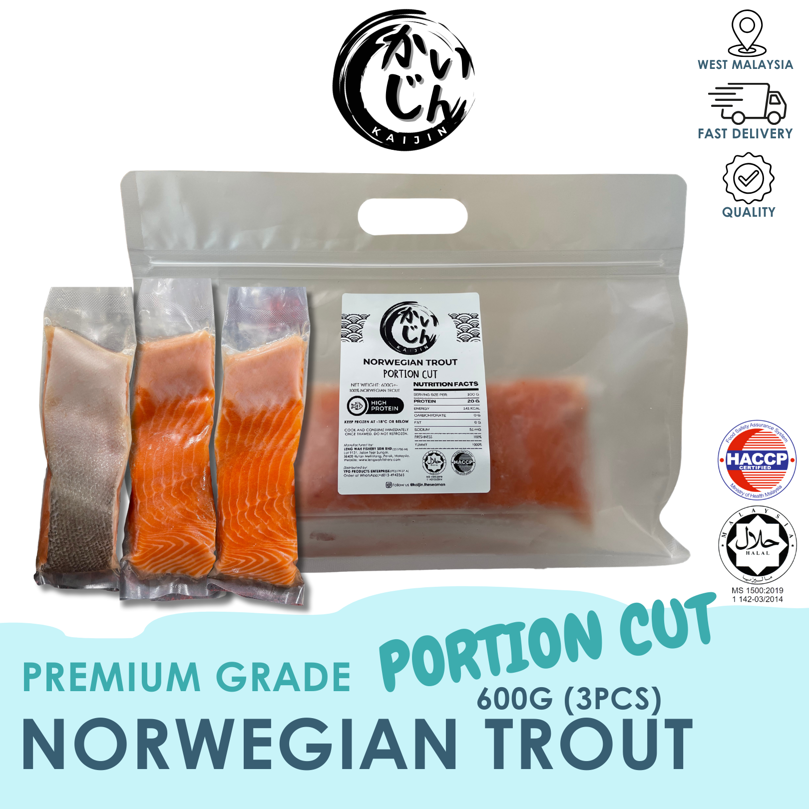 Trout Portion Cut