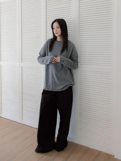 長袖_灰｜p1