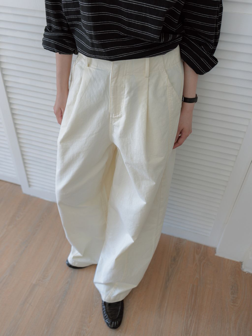 長褲_米｜p4
