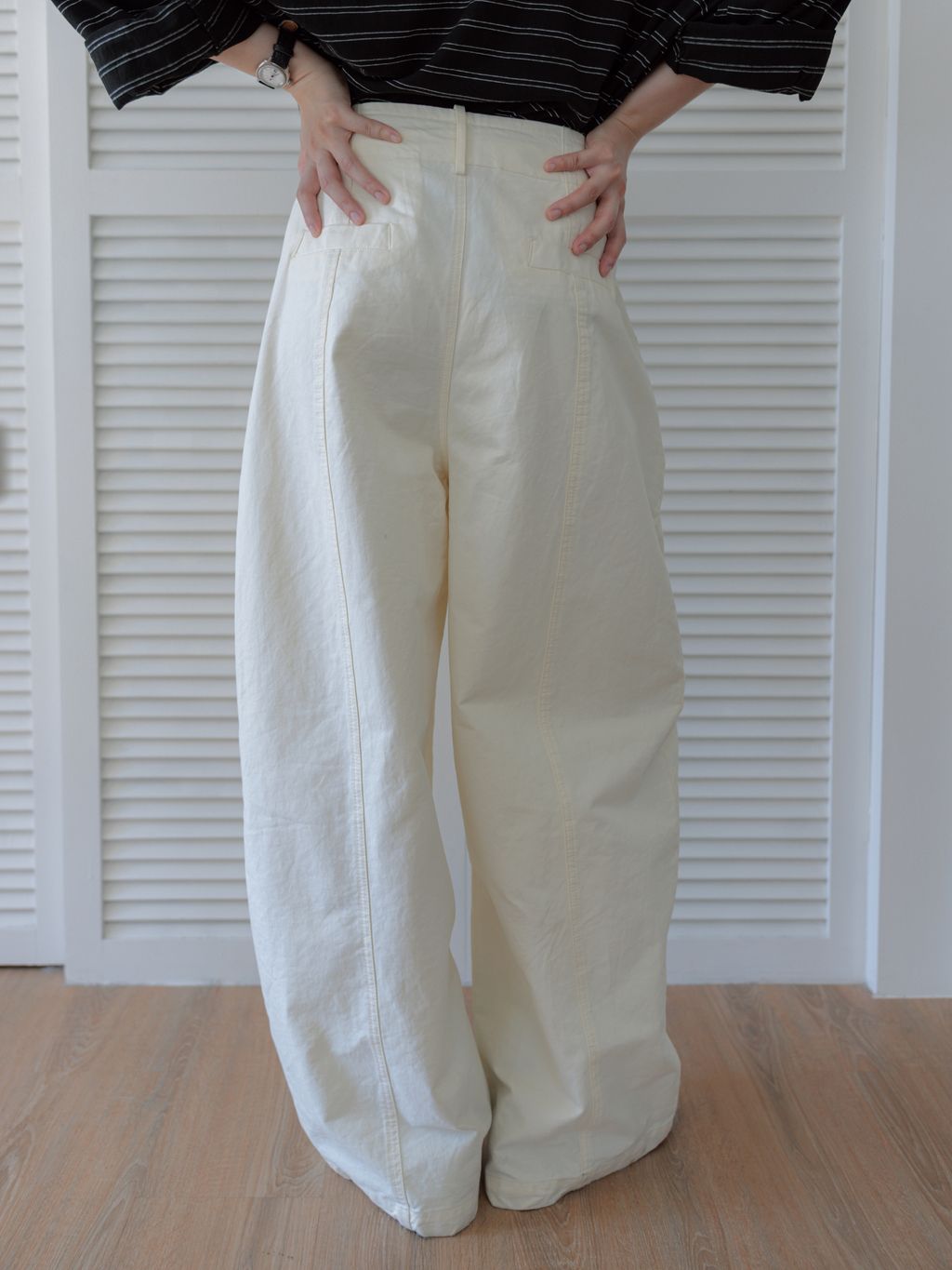 長褲_米｜p6