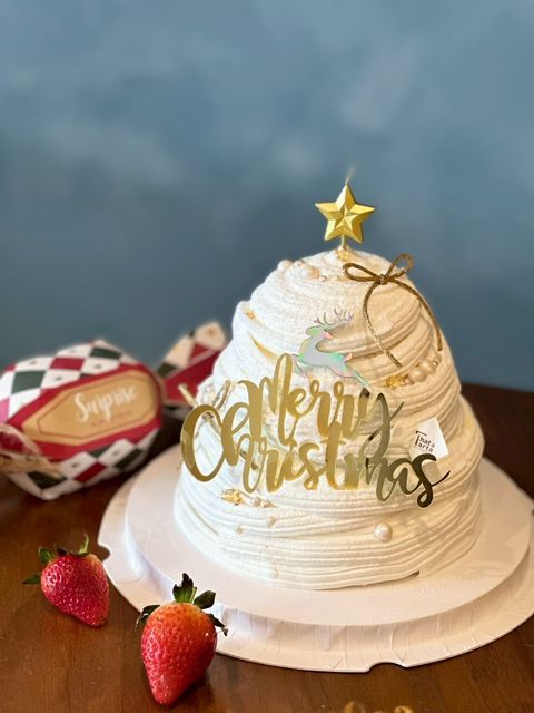 聖誕樹形蛋糕3