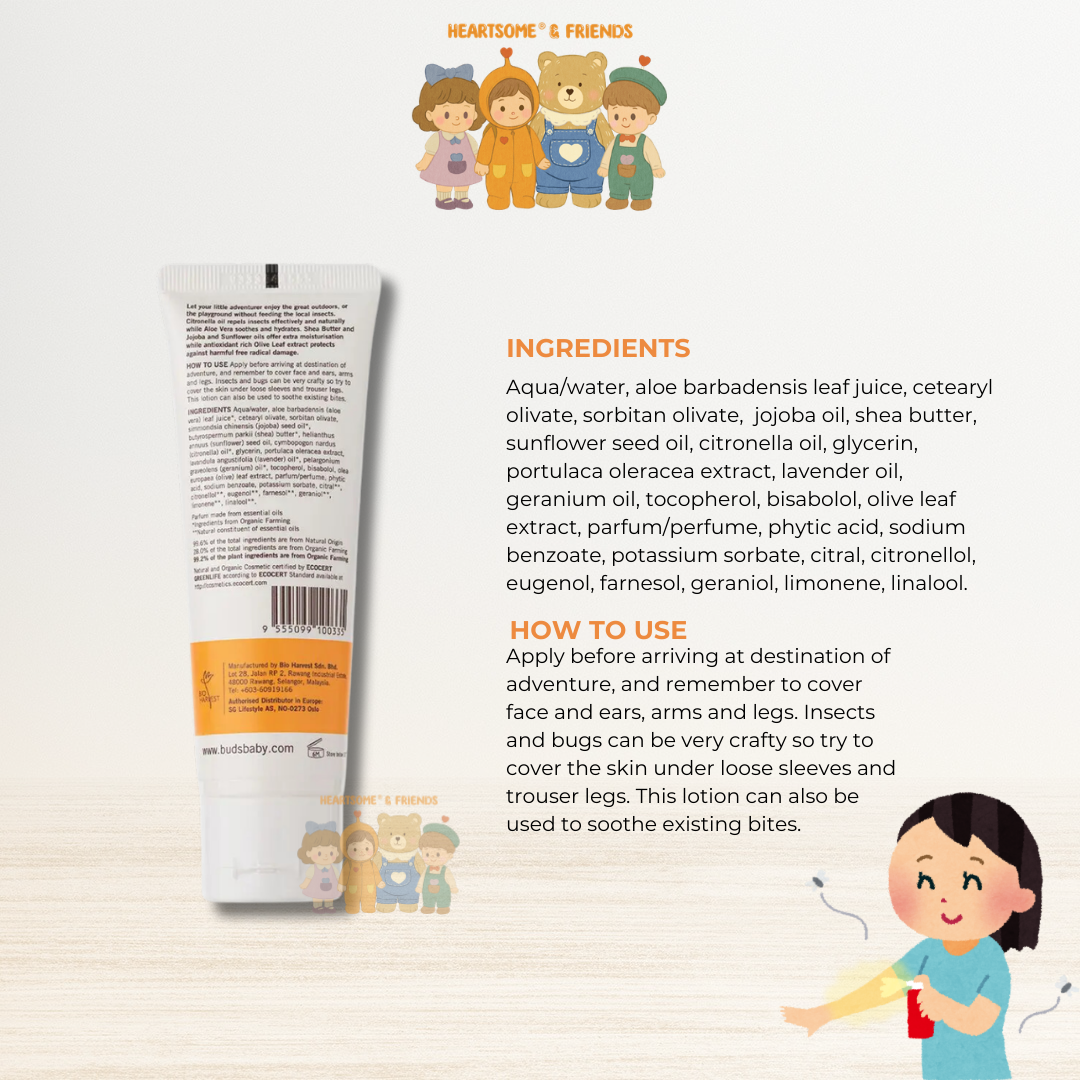 Buds Everyday  Organics Mozzie  Clear Lotion 75ml (2)