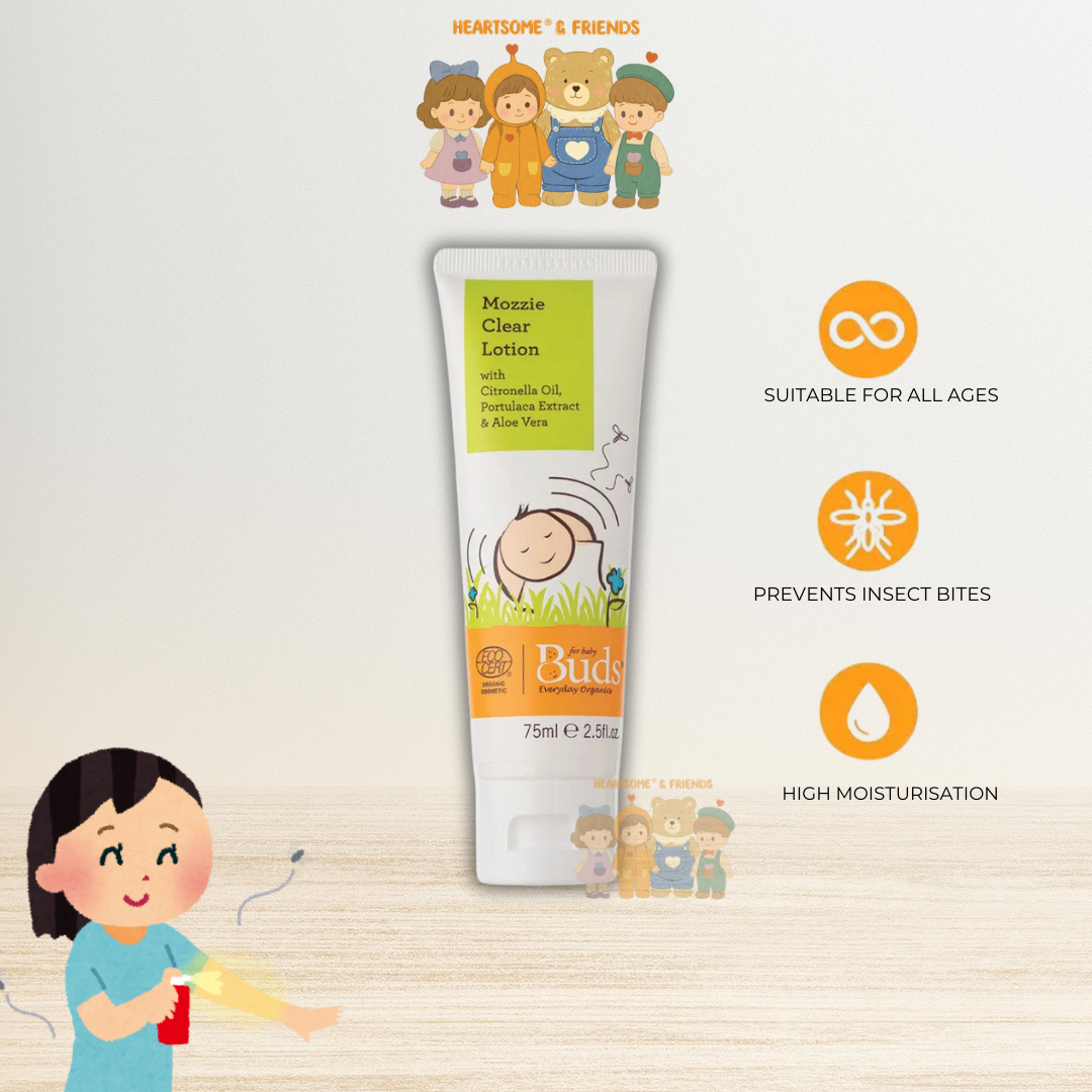 Buds Everyday  Organics Mozzie  Clear Lotion 75ml (3)