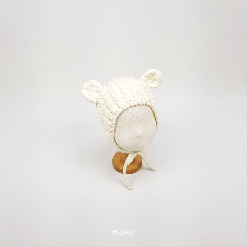 니트 쥐 골지 보넷 20