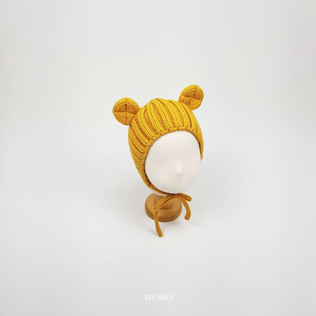 니트 쥐 골지 보넷 16
