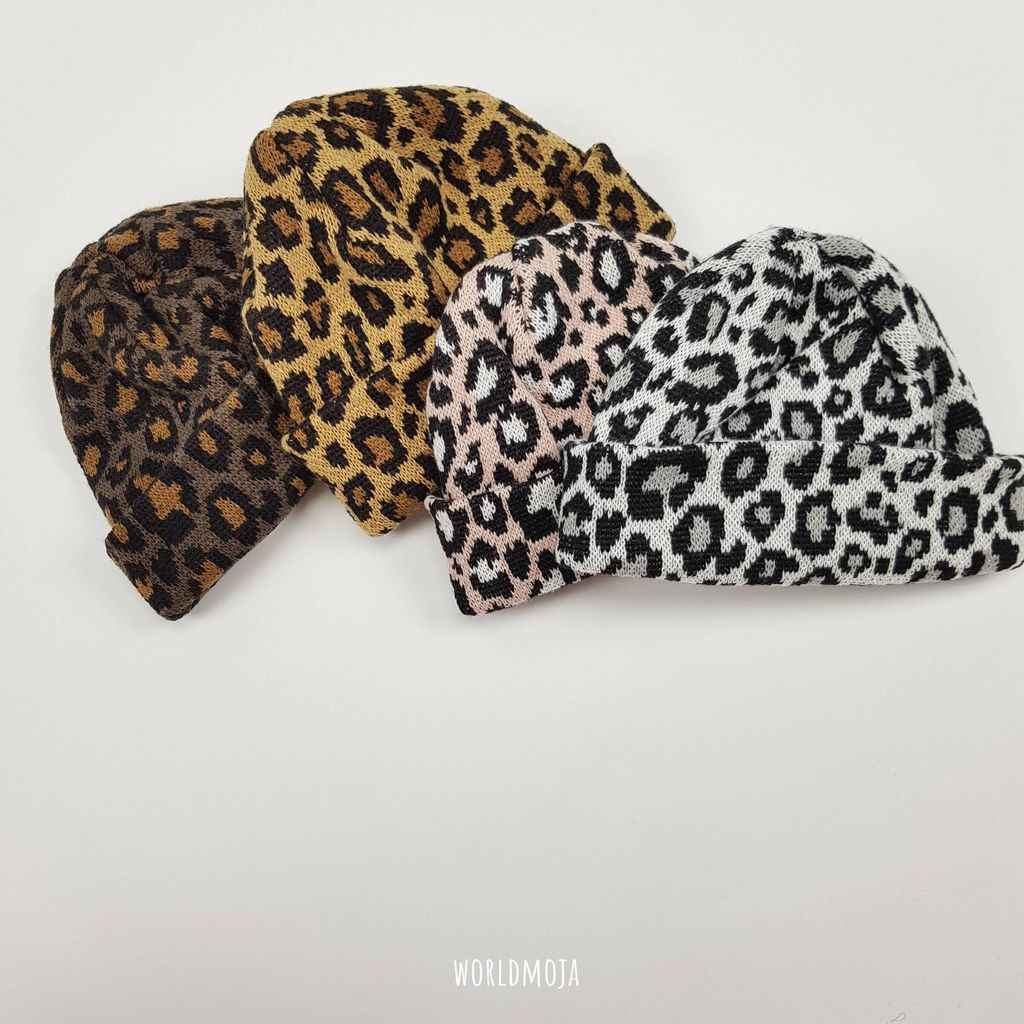 레오파드 비니 (유아,아동) 1