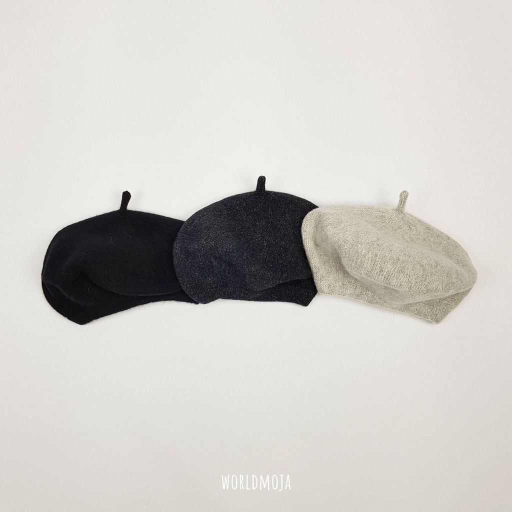 소프트 울 꼭지 베레모 6