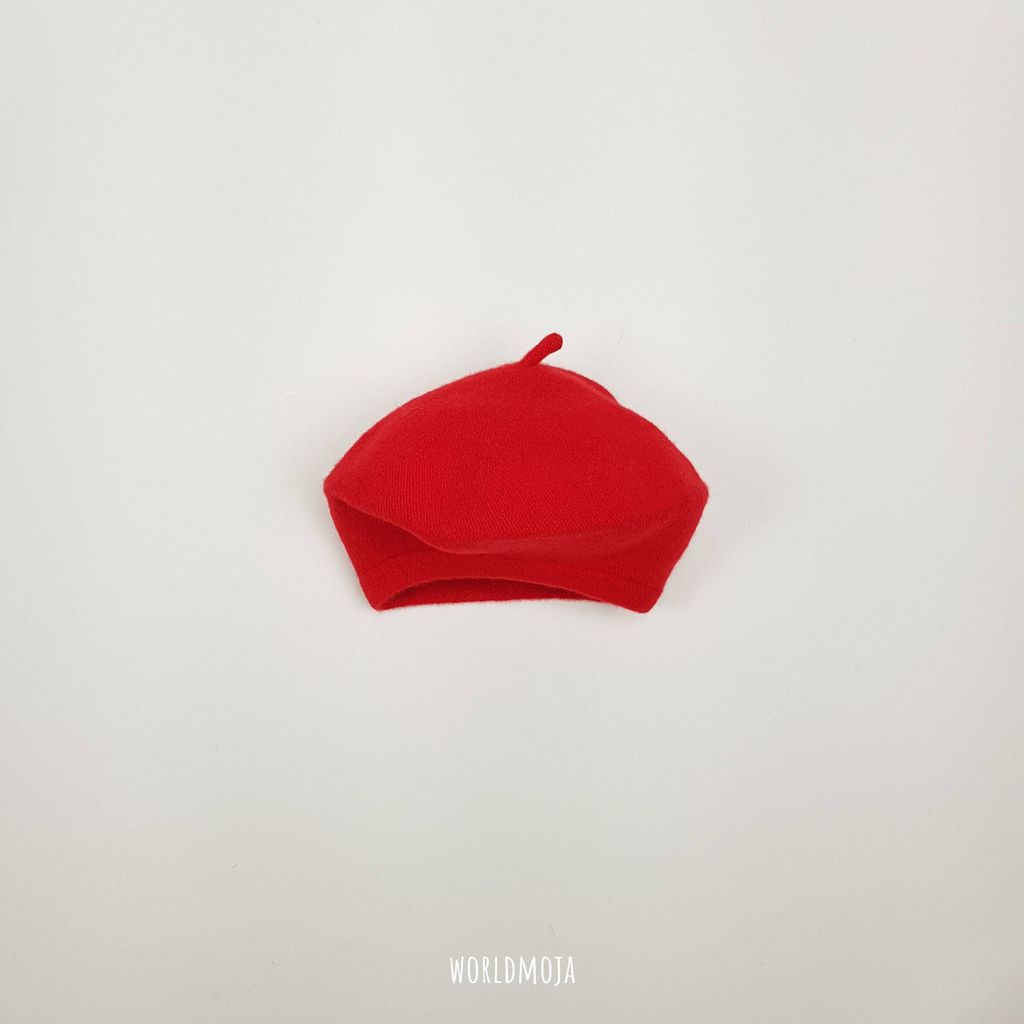 소프트 울 꼭지 베레모 35