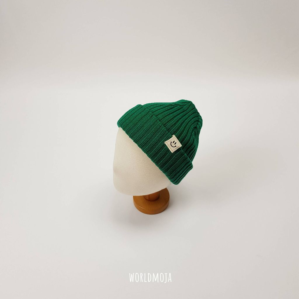 아크릴 스마일 라벨 비니 27