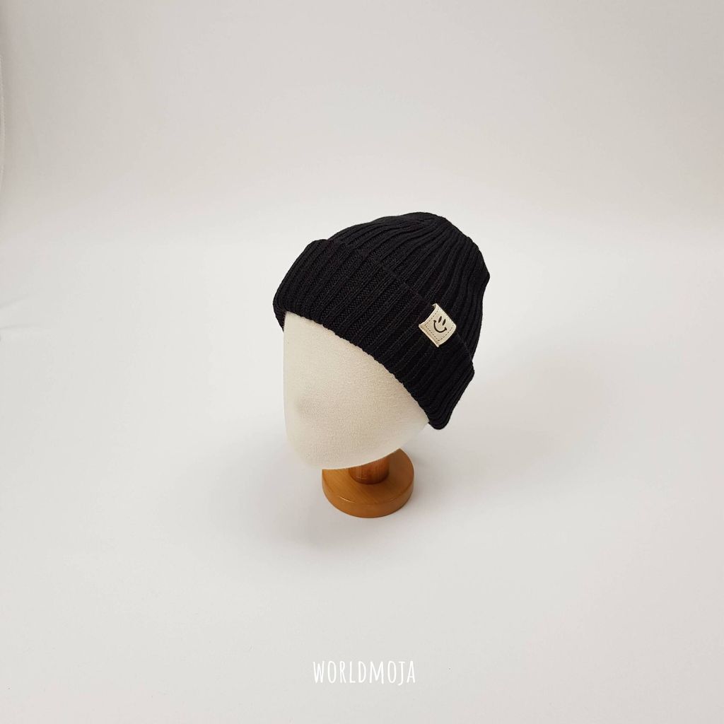 아크릴 스마일 라벨 비니 20