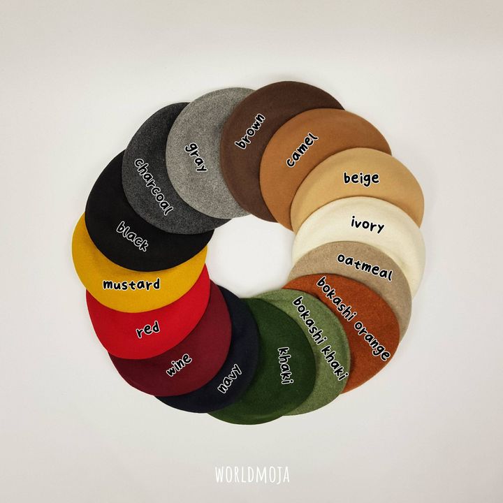 성인 울 꼭지 베레모 4