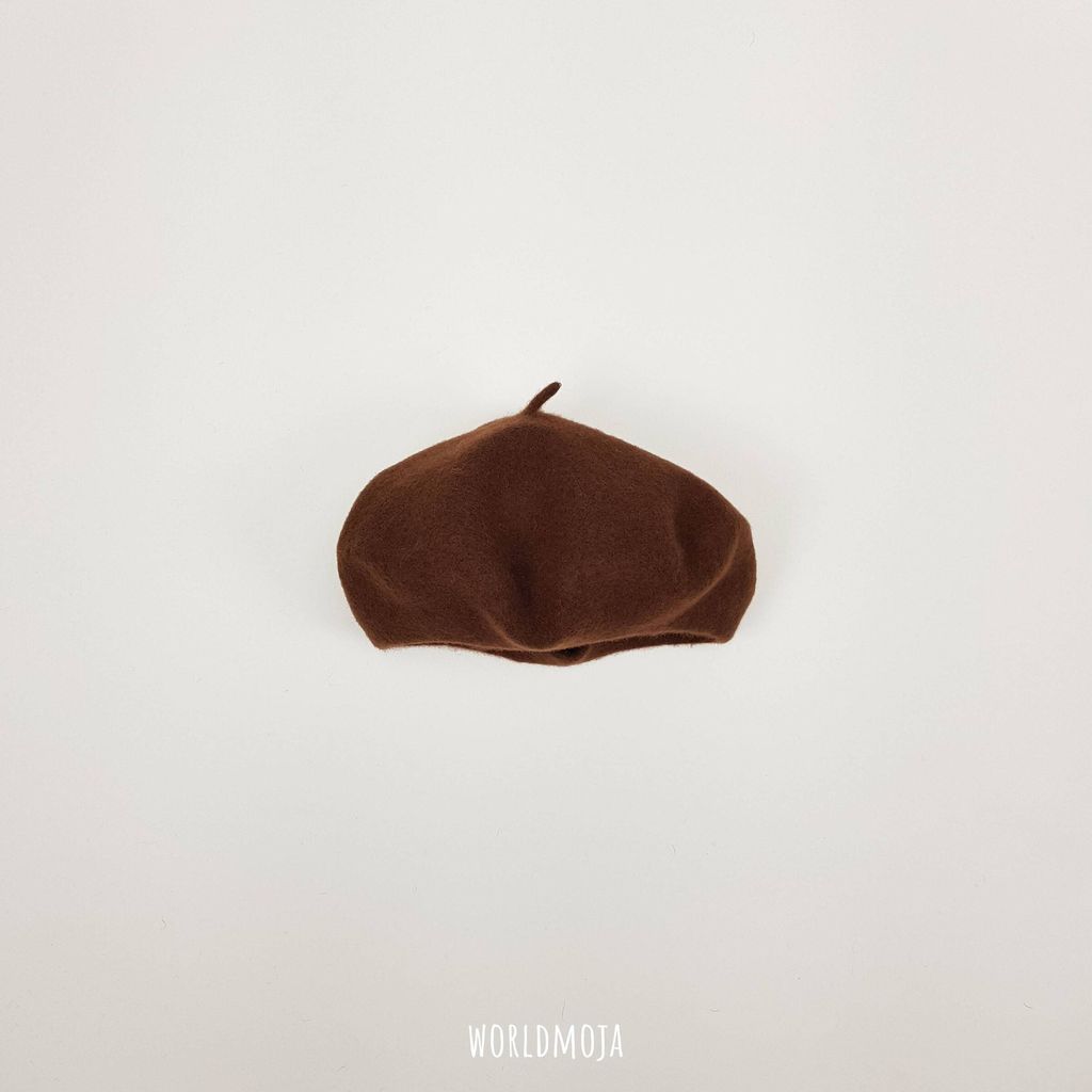 아동 울 꼭지 베레모 34
