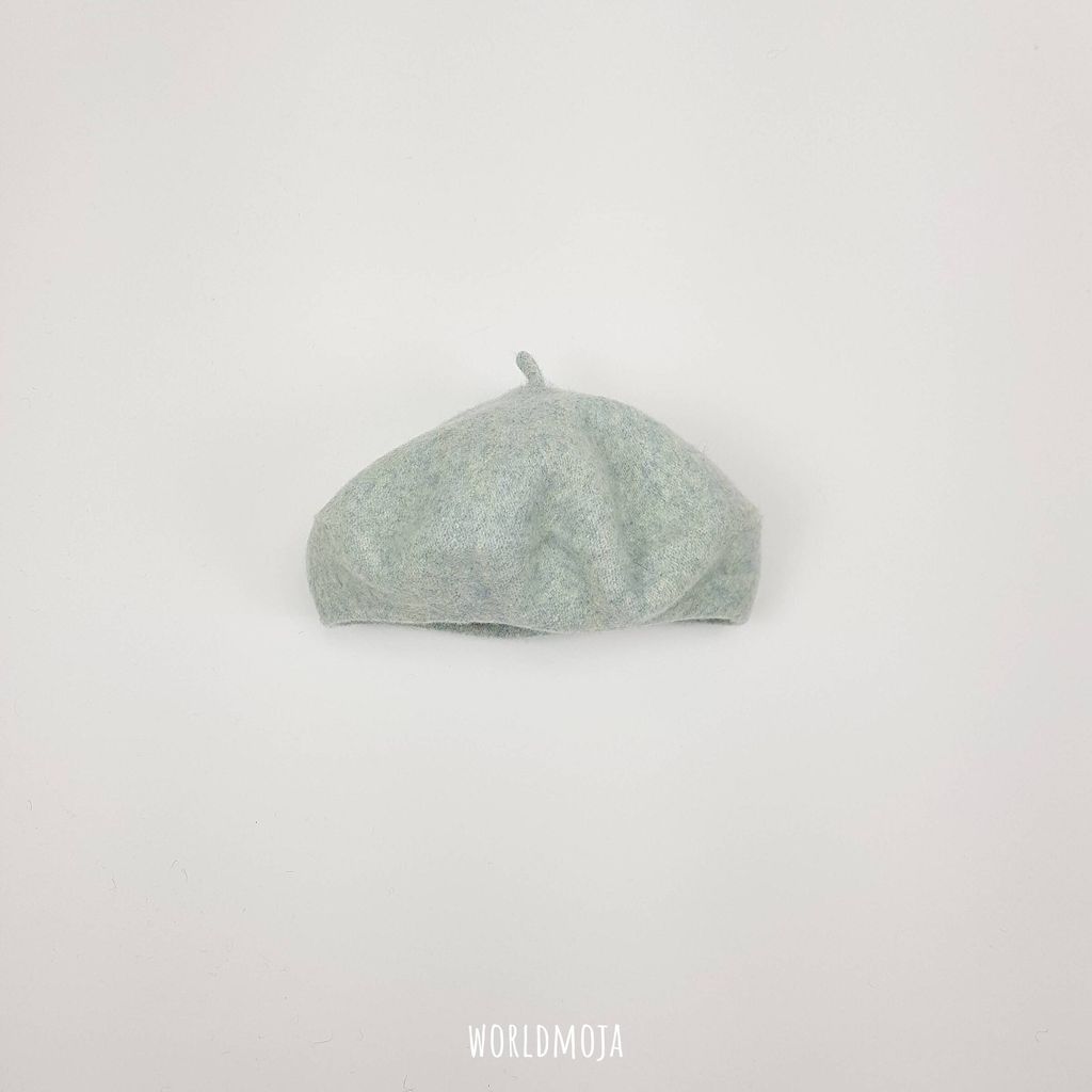 아동 울 꼭지 베레모 48