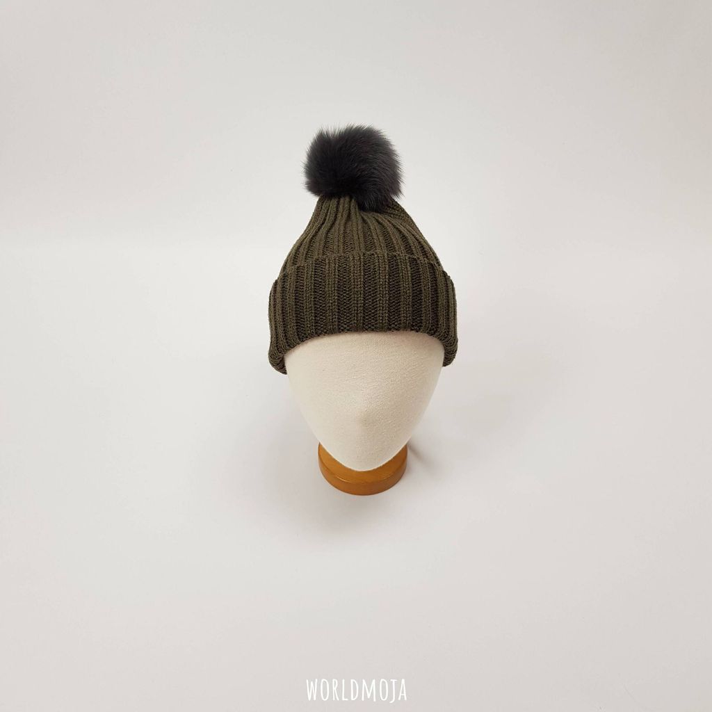 폭스 무지 비니 41