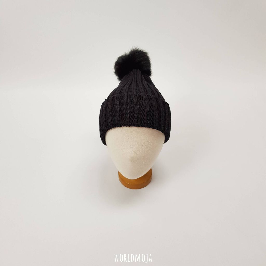 폭스 무지 비니 38