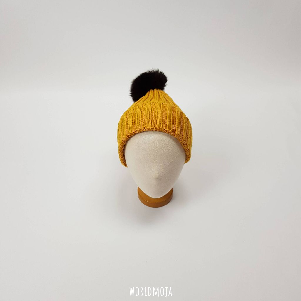폭스 무지 비니 54
