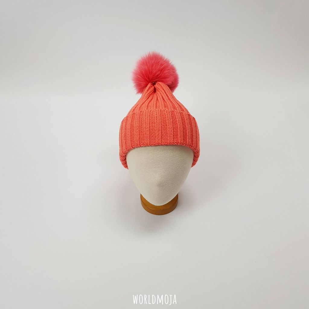 폭스 무지 비니 48