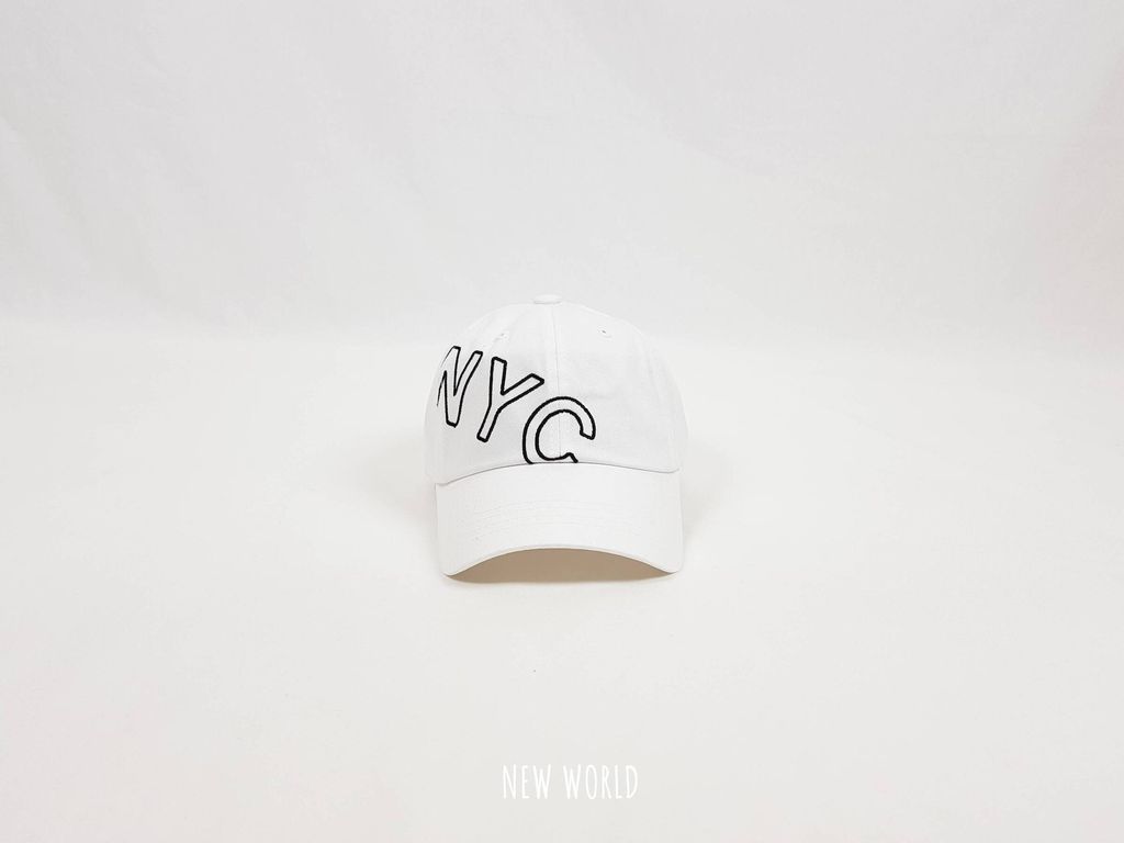 NYC 옆자수 볼캡 11