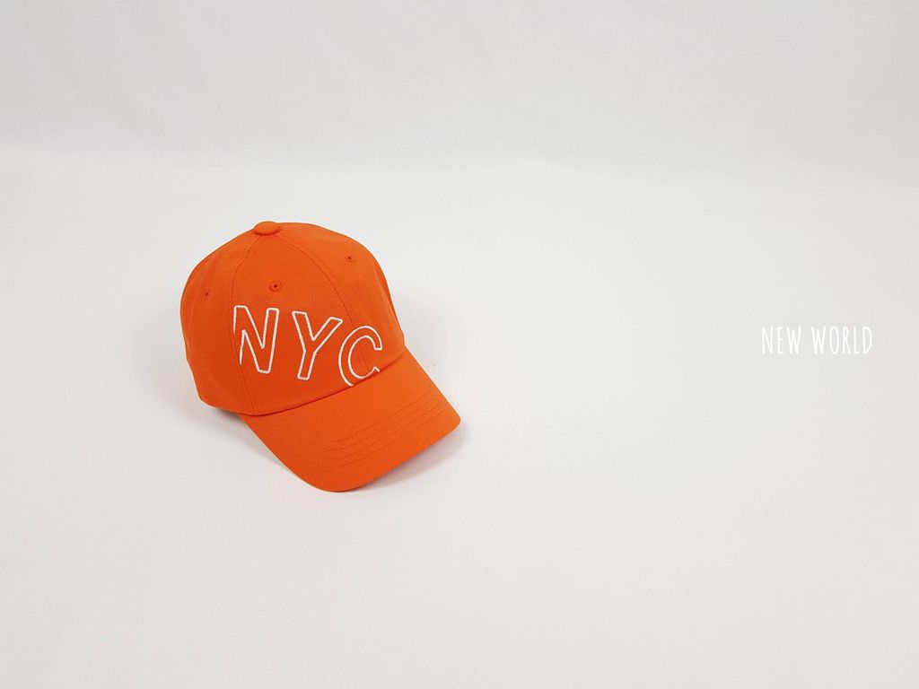 NYC 옆자수 볼캡 14