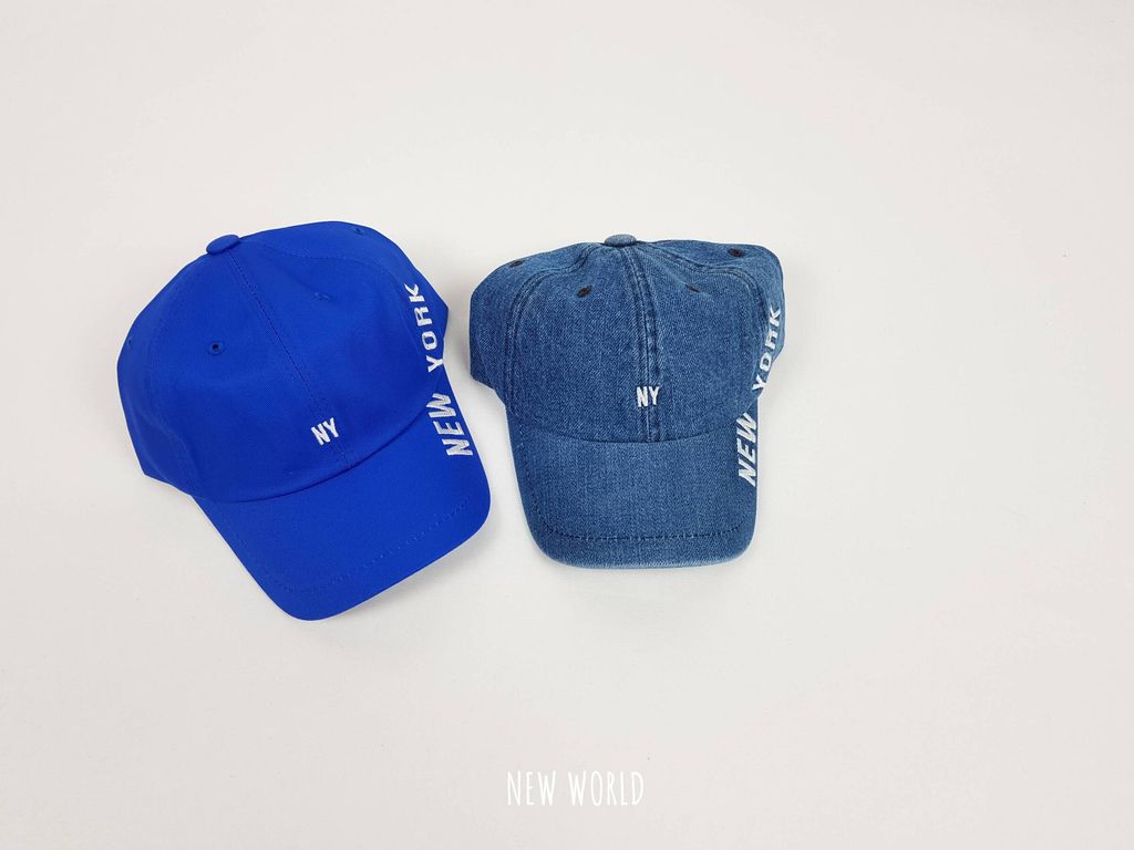 뉴욕 옆자수 볼캡 7