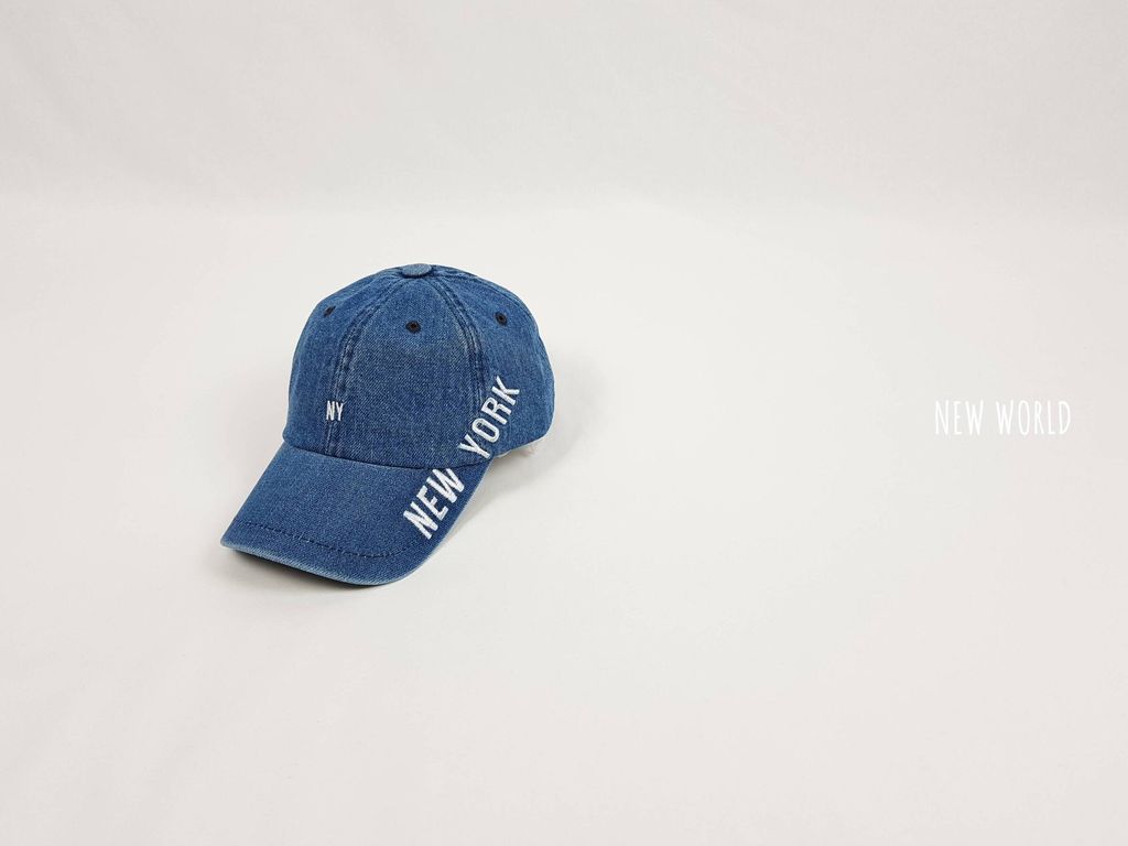 뉴욕 옆자수 볼캡 16