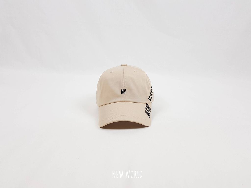 뉴욕 옆자수 볼캡 13