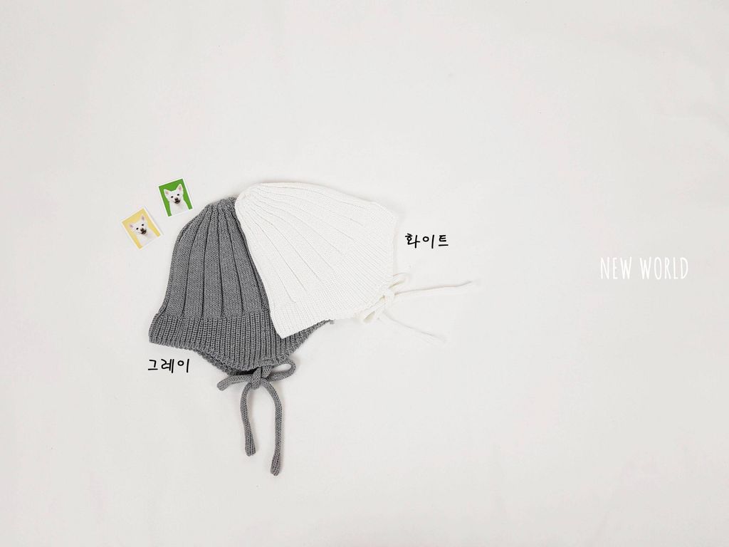 면 귀 끈 비니 7