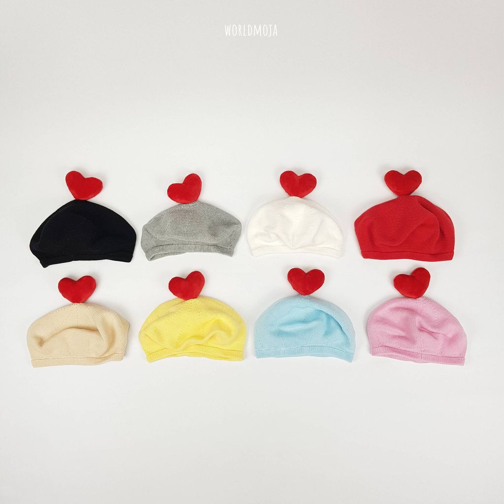면 하트 베레모 1