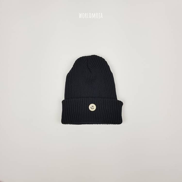 스마일 단추 비니 6