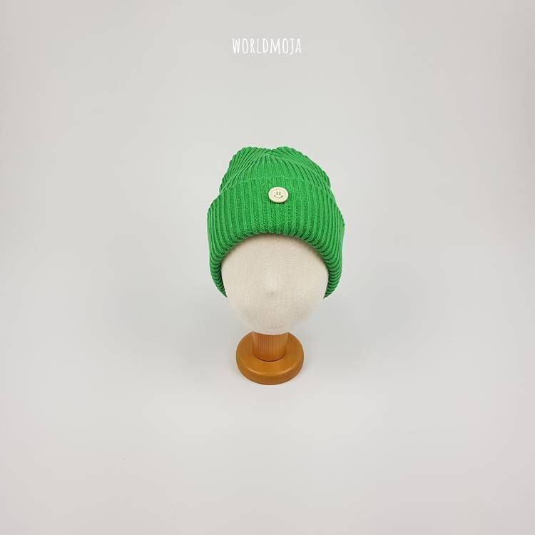 스마일 단추 비니 21