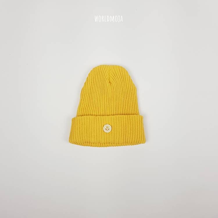 스마일 단추 비니 12