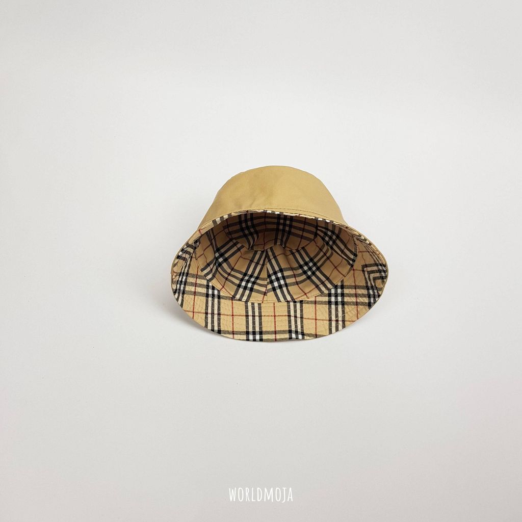 양면 체크 벙거지 (아동) 7
