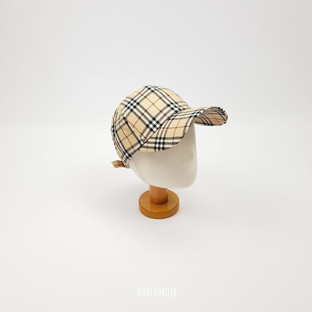 왕체크 볼캡 9