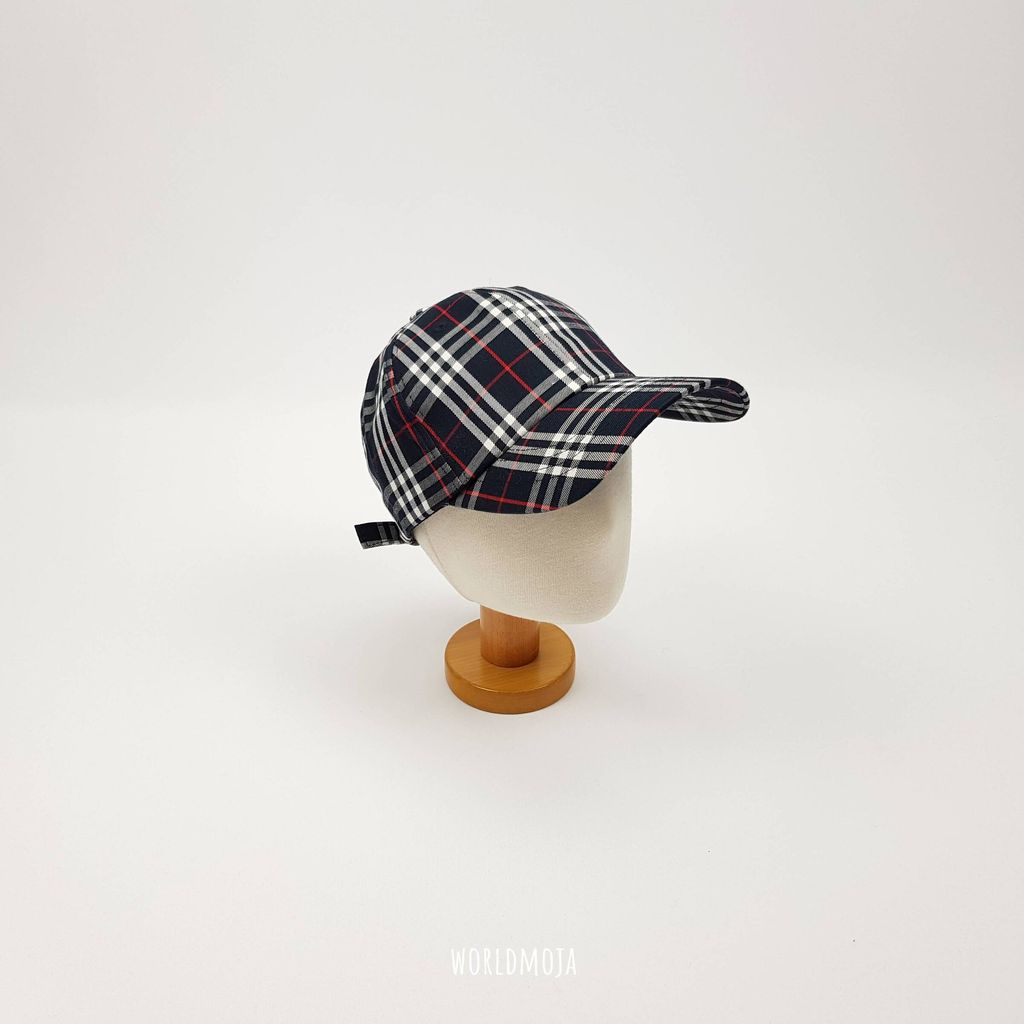 왕체크 볼캡 10
