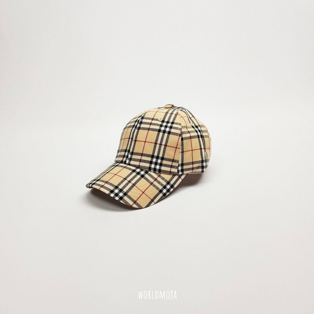 왕체크 볼캡 7