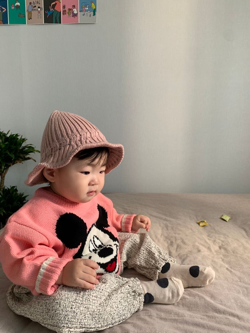 몽블랑 골지 버킷햇_26