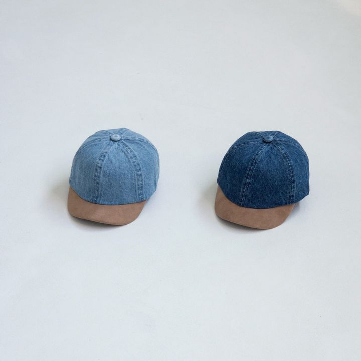 숏챙 청 볼캡_01