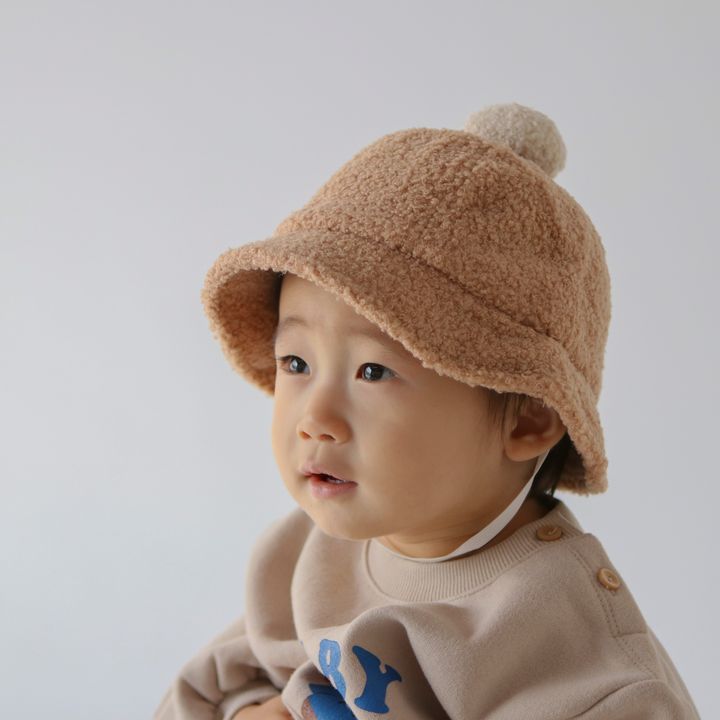 뽀글이 방울 버킷햇_21