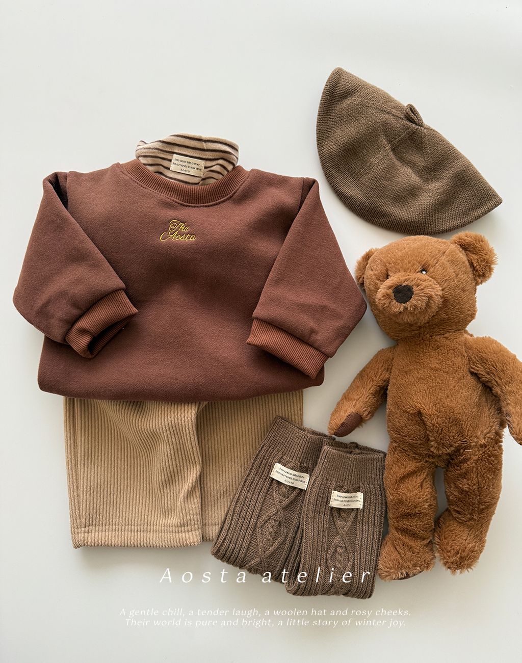 골덴바지 베이지-4