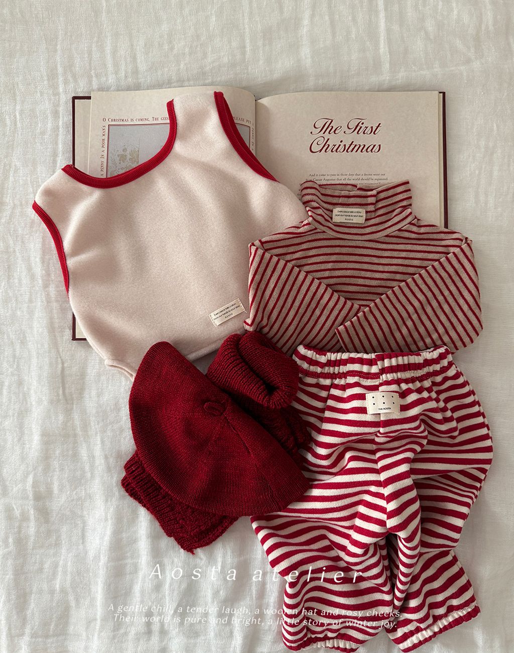 니트베레모 레드-5